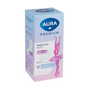Прокладки ежедневные Aura Premium Light 40шт ультратонкие