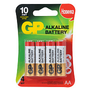 Батарейки алкалиновые GP RHCP 15А АA 4шт