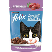 Корм для кошек Felix домашняя вкуснятина 75г ягненок