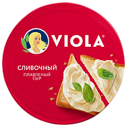 БЗМЖ Сыр плавленый Viola 45% 260г Сливочный