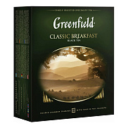 Чай Greenfield Classic Breakfast черный 100 пакетиков по 2г