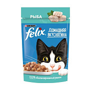 Корм для кошек Felix домашняя вкуснятина 75г океаническая рыба