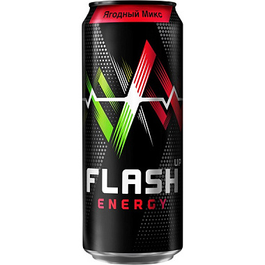 Напиток энергетический Flash Up Energy 450мл Ягодный микс