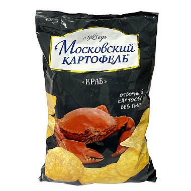 Чипсы Московский картофель со вкусом Краба 240г