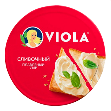 Сыр плавленный Виола 35% 130г  Сливочный