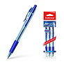 Ручка шариковая автоматическая ErichKrause Joy 3шт цвет чернил синий